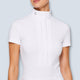 Cavalleria Toscana Camisa De Manga Corta De Punto Plisado Para Mujer